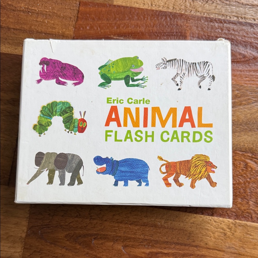 Eric Carle Colorful Animal Flash Cards